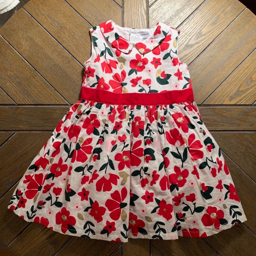 Floral Dress Size 18m